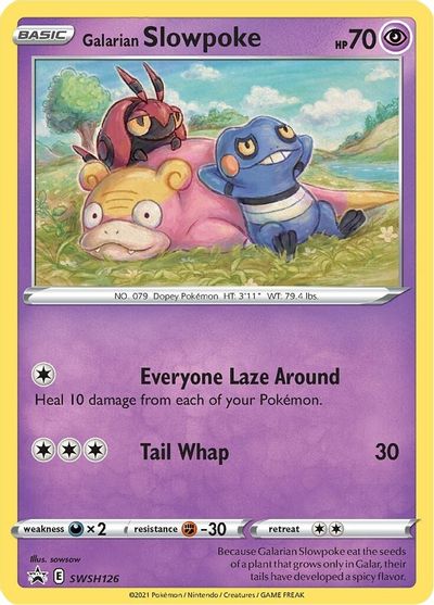 Galarian Slowpoke (SWSH126) [Sword & Shield: Black Star Promos] | Cracking-Singles