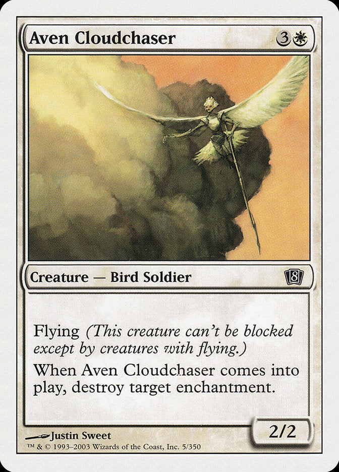 Aven Cloudchaser [Eighth Edition] | Cracking-Singles