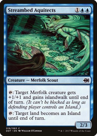 Streambed Aquitects [Duel Decks: Merfolk vs. Goblins] | Cracking-Singles