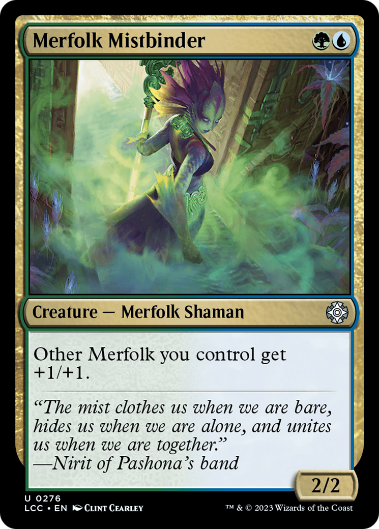 Merfolk Mistbinder [The Lost Caverns of Ixalan Commander] | Cracking-Singles