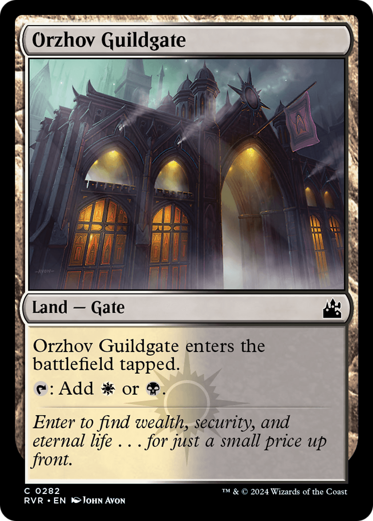 Orzhov Guildgate [Ravnica Remastered] | Cracking-Singles