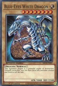 Blue-Eyes White Dragon [SBCB-EN087] Common | Cracking-Singles