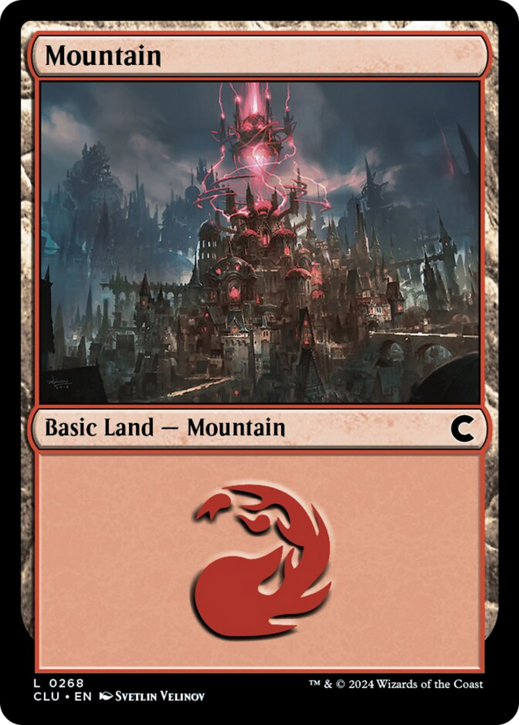 Mountain (0268) [Ravnica: Clue Edition] | Cracking-Singles