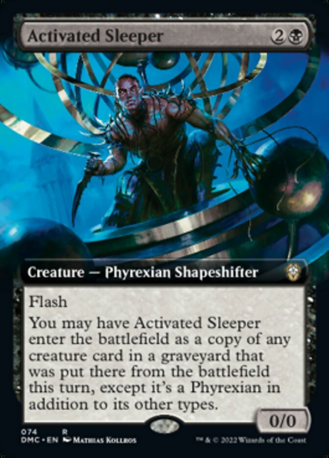 Activated Sleeper (Extended Art) [Dominaria United Commander] | Cracking-Singles