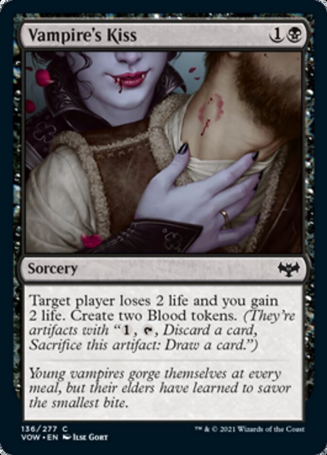 Vampire's Kiss [Innistrad: Crimson Vow] | Cracking-Singles