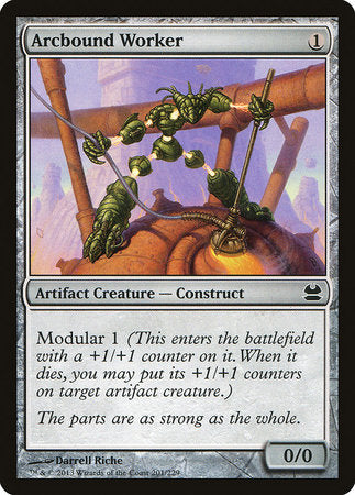 Arcbound Worker [Modern Masters] | Cracking-Singles