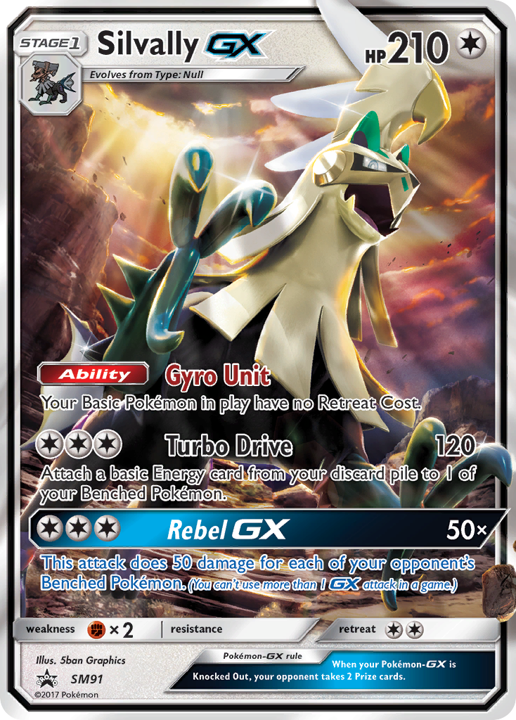 Silvally GX (SM91) [Sun & Moon: Black Star Promos] | Cracking-Singles