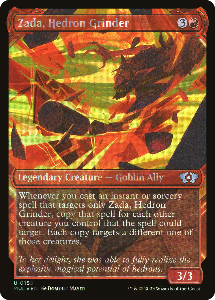 Zada, Hedron Grinder (Halo Foil) [Multiverse Legends] | Cracking-Singles