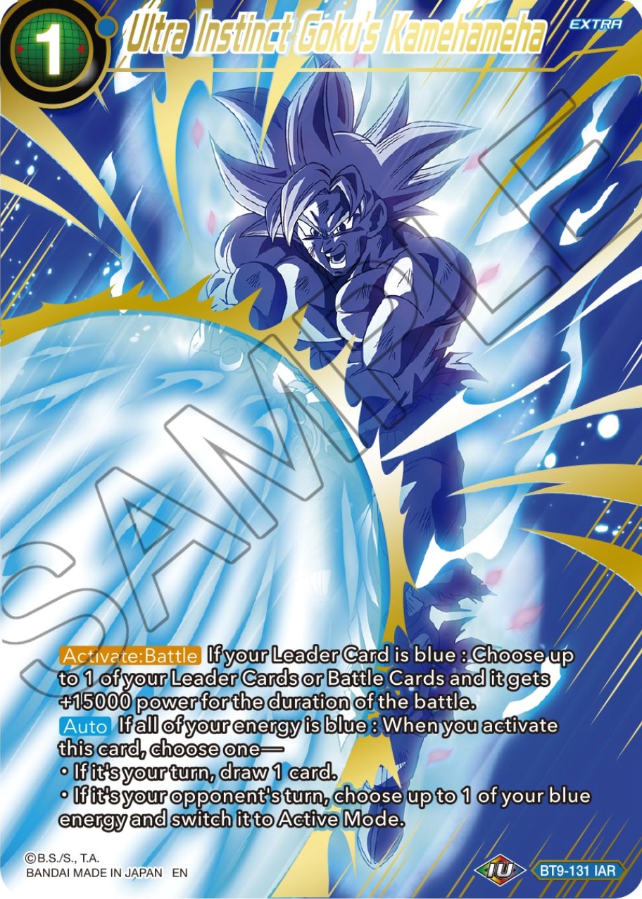 Ultra Instinct Goku's Kamehameha (BT9-131) [Theme Selection: History of Son Goku] | Cracking-Singles