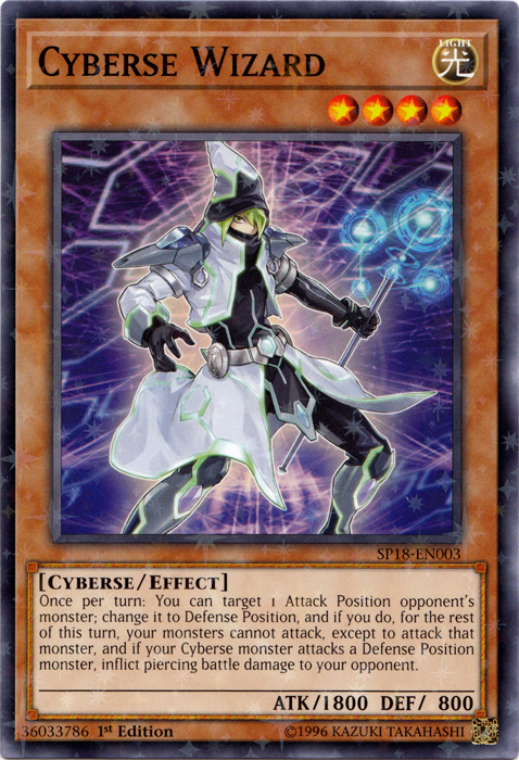 Cyberse Wizard [SP18-EN003] Starfoil Rare | Cracking-Singles