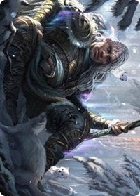 Jorn, God of Winter Art Card [Kaldheim: Art Series] | Cracking-Singles