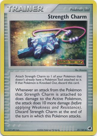 Strength Charm (81/101) (Stamped) [EX: Dragon Frontiers] | Cracking-Singles