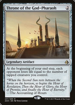 Throne of the God-Pharaoh [Amonkhet] | Cracking-Singles