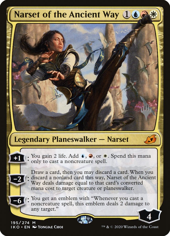 Narset of the Ancient Way (Promo Pack) [Ikoria: Lair of Behemoths Promos] | Cracking-Singles