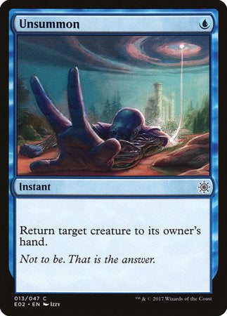 Unsummon [Explorers of Ixalan] | Cracking-Singles