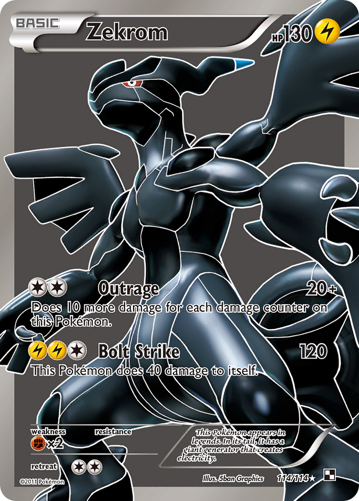 Zekrom (114/114) [Black & White: Base Set] | Cracking-Singles