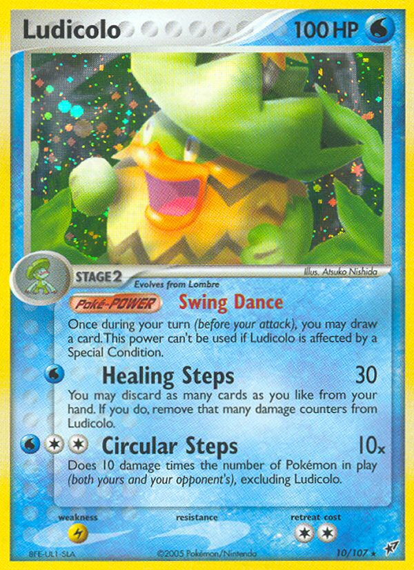 Ludicolo (10/107) [EX: Deoxys] | Cracking-Singles