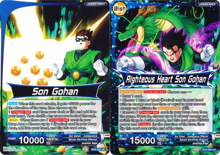 Son Gohan // Righteous Heart Son Gohan (BT5-026) [Miraculous Revival] | Cracking-Singles