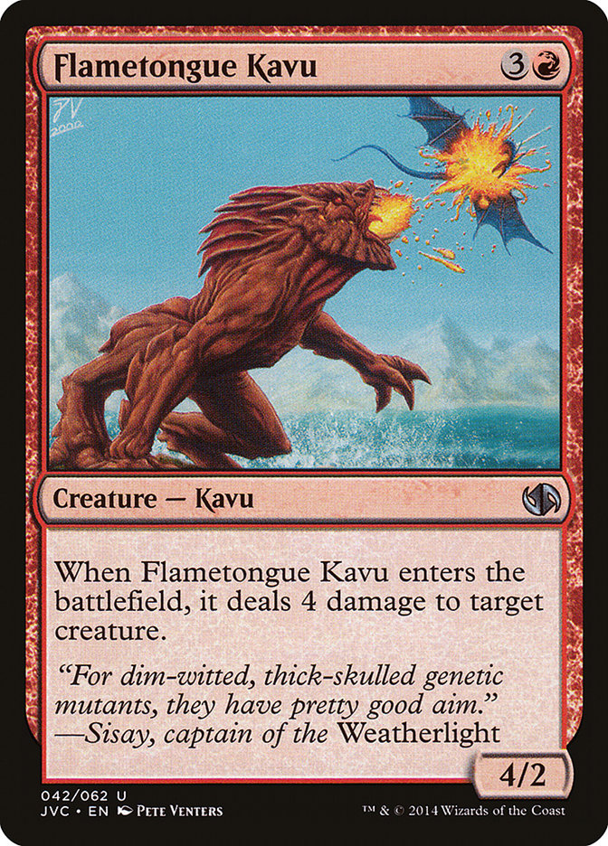 Flametongue Kavu [Duel Decks Anthology] | Cracking-Singles