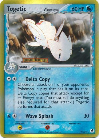 Togetic (11/101) (Delta Species) (Stamped) [EX: Dragon Frontiers] | Cracking-Singles