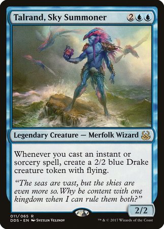 Talrand, Sky Summoner [Duel Decks: Mind vs. Might] | Cracking-Singles