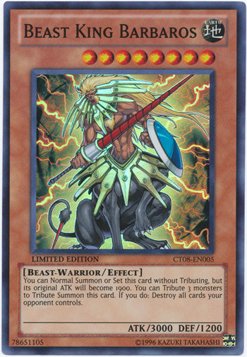 Beast King Barbaros [CT08-EN005] Super Rare | Cracking-Singles