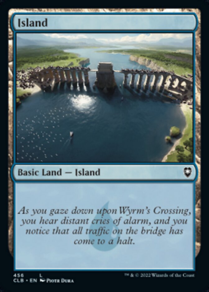 Island (456) [Commander Legends: Battle for Baldur's Gate] | Cracking-Singles