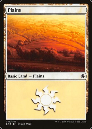 Plains (59) [Game Night] | Cracking-Singles