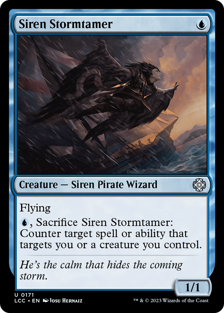 Siren Stormtamer [The Lost Caverns of Ixalan Commander] | Cracking-Singles