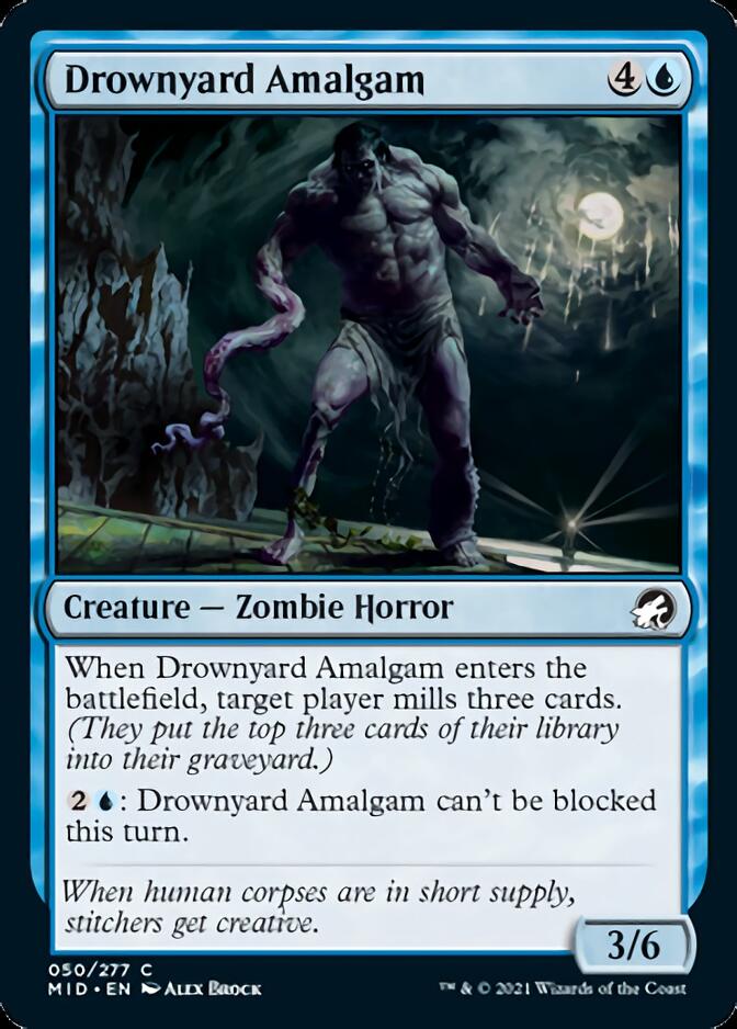 Drownyard Amalgam [Innistrad: Midnight Hunt] | Cracking-Singles