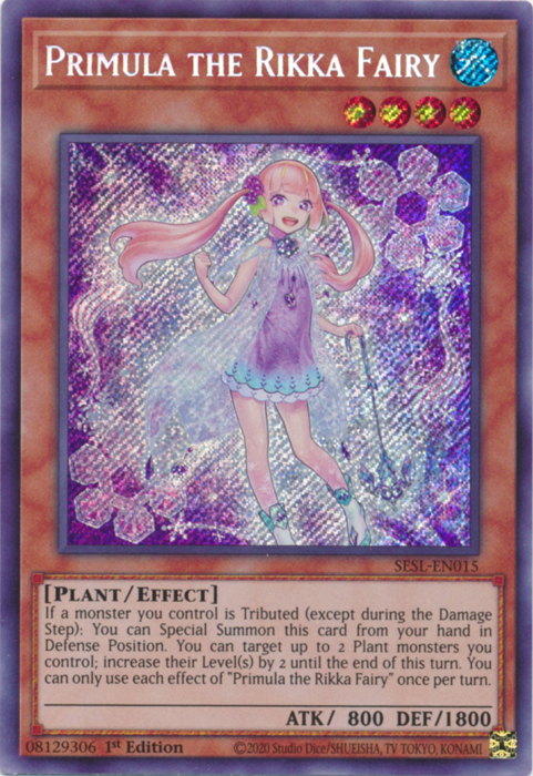 Primula the Rikka Fairy [SESL-EN015] Secret Rare | Cracking-Singles