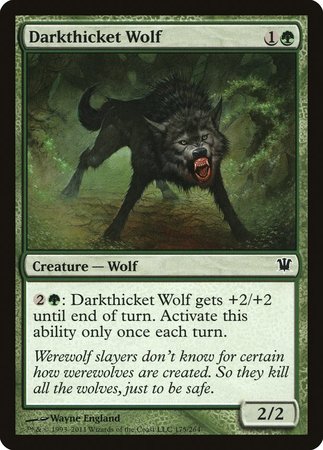 Darkthicket Wolf [Innistrad] | Cracking-Singles