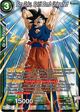 Son Goku, Spirit Bomb Unleashed (BT14-071) [Cross Spirits] | Cracking-Singles