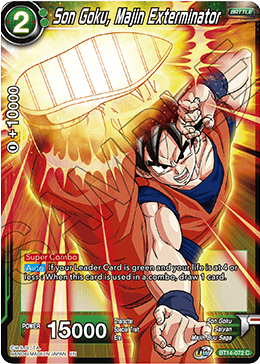 Son Goku, Majin Exterminator (BT14-072) [Cross Spirits] | Cracking-Singles