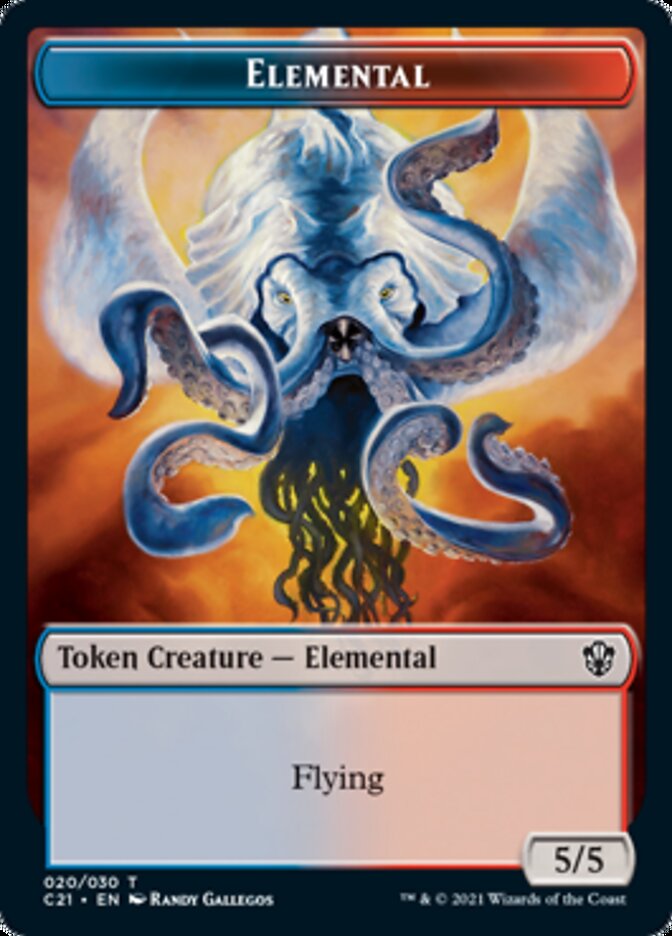 Elemental // Copy Token [Commander 2021 Tokens] | Cracking-Singles