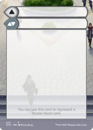 Helper Card (8/9) [Strixhaven: School of Mages Tokens] | Cracking-Singles