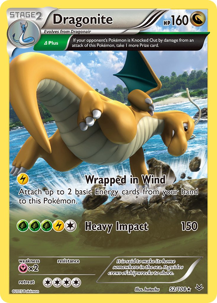 Dragonite (52/108) (Theme Deck Exclusive) [XY: Roaring Skies] | Cracking-Singles