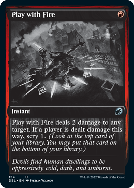 Play with Fire [Innistrad: Double Feature] | Cracking-Singles