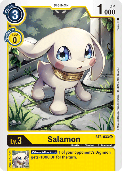 Salamon [BT3-033] [Release Special Booster Ver.1.5] | Cracking-Singles