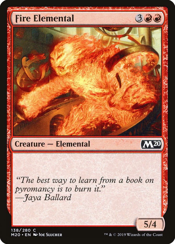 Fire Elemental [Core Set 2020] | Cracking-Singles