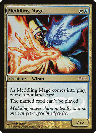 Meddling Mage [Judge Gift Cards 2006] | Cracking-Singles