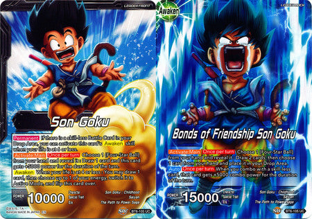 Son Goku // Bonds of Friendship Son Goku [BT6-105] | Cracking-Singles