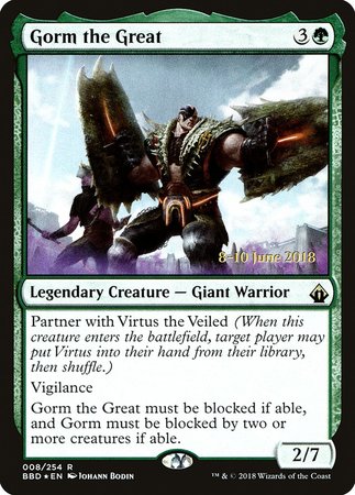 Gorm the Great [Battlebond Promos] | Cracking-Singles