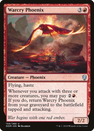 Warcry Phoenix [Dominaria] | Cracking-Singles