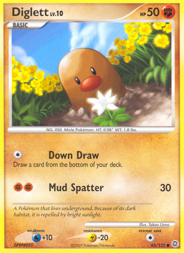 Diglett (85/132) [Diamond & Pearl: Secret Wonders] | Cracking-Singles