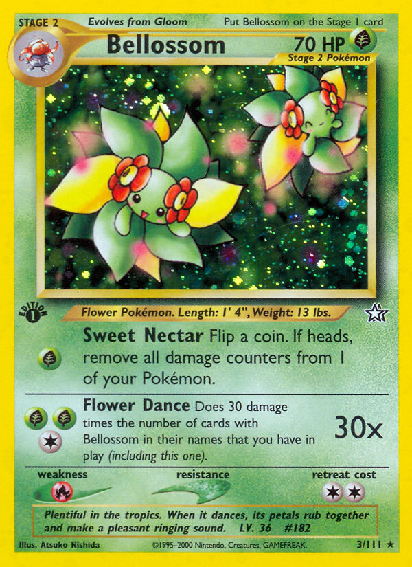 Bellossom (3/111) [Neo Genesis 1st Edition] | Cracking-Singles