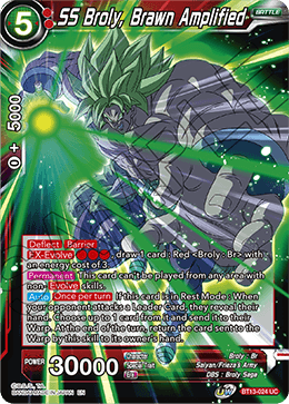 SS Broly, Brawn Amplified (Uncommon) [BT13-024] | Cracking-Singles