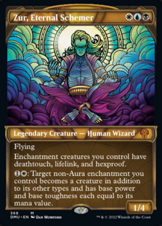 Zur, Eternal Schemer (Showcase Textured) [Dominaria United] | Cracking-Singles