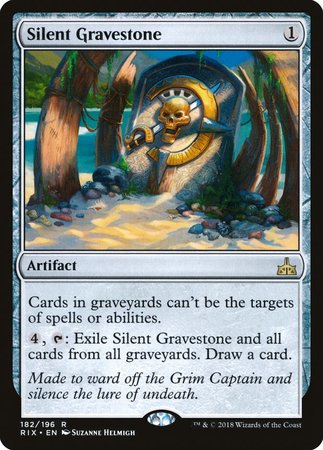 Silent Gravestone [Rivals of Ixalan] | Cracking-Singles