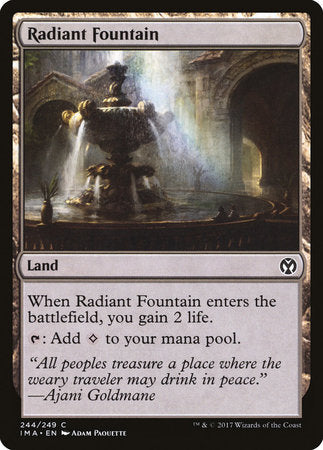 Radiant Fountain [Iconic Masters] | Cracking-Singles